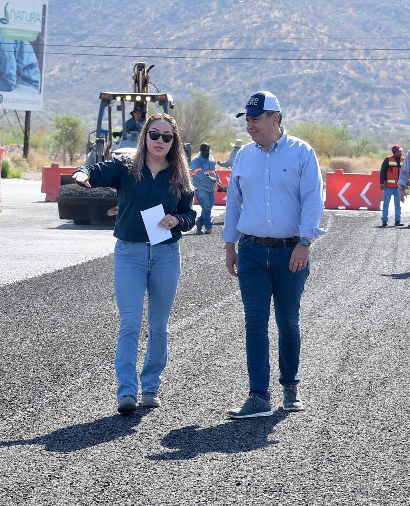 Supervisa Toño Astiazarán rehabilitación del bulevar Enguerrando Tapia