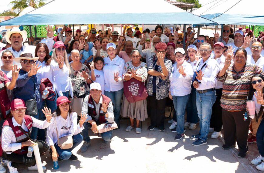 Comunidades de San José y Santa Clara aprueban proyectos de la Doctora Karla Córdova González candidata a la presidencia municipal.